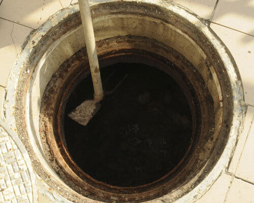 Low Profile Septic Tank